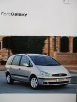 Ford Galaxy Ambiente Viva Trend Futura Ghia Katalog August 2005