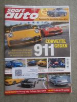 sport auto 6/2019 POosche 911 Carrera S vs. Covette Grand Sport Final Edition,911 Speedster,M´geane RS Trophy vs. Civic Type R