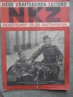 Neue Kraftfahrer Zeitung Nr. 7/1941 Heiner Fleischmann und Ewald Kluge Motorrad Europameister,