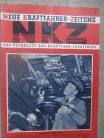 Neue Kraftfahrer Zeitung Nr. 10/1951 Jubiläum bei Magirus,Fiat 1400,