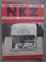 Neue Kraftfahrer Zeitung Nr. 11/1939 Autosalon in Genf Saurer Omnibus,Sternmotor für PkW