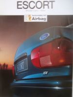 Ford Escort CL CLX Ghia +Si +Turnier +XR3i +RS2000 + 4x4 +Cabrio +RS Corsworth Modelljahr 1994