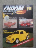 Chrom & Flammen 5/1988 VW Käfer Testayellow,Opel GT 3L,Porsche 939 Styling Kit,VW Fastback