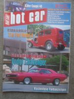 hot car 8/1992 Dodge Challenger 1970, 23er Tin Lizzy,34er Ford 5 Window Coupé,