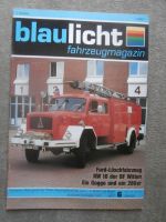 blaulicht fahrzeugmagazin 12/1985 280SE W126 ELW,Goggo,Feuerwehr Einbeck LF24,W124 Ambulance,T1 JUH Bonn