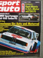 sport auto 8/1977 Vergleichstest Alfasud vs. Renault 5 Alpine vs. VW Golf GTi,Imrscher 2800i,Ford Escort +Tuning