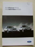 Ford Focus ST170 Mondeo ST220 März 2002 NEU