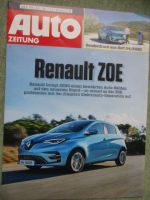 Auto Zeitung 4/2020 Renault Zoe R135 Z.E: 50 Sonderdruck Test