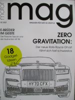 motor mag 2/2021 Rolls-Royce Ghost II,Porsche Taycan,Audi e-tron GT RS,DS9,Q4 e-tron,Kuga MHEV,Opel Mokka,R8,McLaren,Alpine