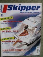 Skipper 8/2005 Quicksilver 530 Flamingo,Mino 29 Long Cabin,Sealine S29,Bauer Grand Classic 1300,Sessa C52,