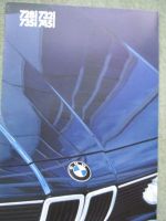 BMW 728i 732i 735i 745i E23 Prospekt März 1982