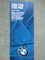 BMW 728i 732i 735i 745i E23 Farben/Polster Modelljahr 1985