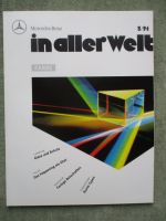 Mercedes Benz in aller welt 3/1991 F100,Lackierung