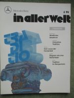 Mercedes Benz in aller welt 1/1991 3 Sterne Koch Roger Vergé,R129,W140