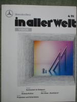 Mercedes Benz in aller welt 4/1991 Klaus Ludwig AMG Team W201