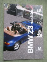 BMW Z3 Roadster 1.8 1.9 2.8 +M E36/7 September 1996