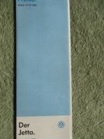 VW Jetta Typ16E Preisliste Modelljahr 1988