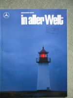 Mercedes Benz in aller welt 6/1987 Wasserstoff Energieträger der Zukunft,Sylt Treffpunkt der Society