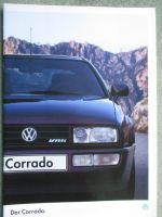 VW Corrado Typ53I +VR6 Prospekt August 1994+Preisliste