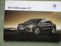 VW CC Prospekt Oktober 2015 +R-Line +Dynamic Black +Design Paket Black Style +Preisliste