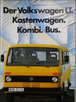 VW LT 28 31 35 Kombi Kastenwagen +Bus Hannover +Wolfsburg Februar 1983