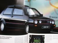 VW Golf II Typ19E GT GTI +16V Katalog August 1988