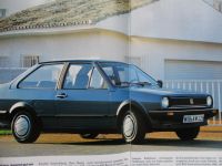 VW Derby Typ86C Prospekt 29kw 40kw +Formel E August 1984