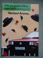 VW Passat Variant Arena 55kw 66kw +Turbo Dieselmotor 51kw Katalog August 1985 Typ32b