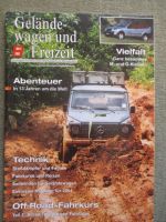 Geländewagen und Freizeit Magazin 4/2003 300GD,AMG G55, Contender,Intruder,Stretch ML W163,