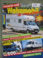 Wohnmobil & reisen Marktübersicht Kaufberatung Frühling 2002 200 Wohnmobile aller Preisklassen +Tests