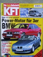 kft die Autozeitschrift 12/1995 Peugeot 406 vs. Opel Vectra, Rover MGF 1.8i,Lancia Y,Twingo Dauertest,Dethleffs I 6842