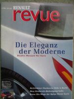 Renault revue 4/1998 Vel Satis,Clio RXE 1.4,Mégane Cabriolet,