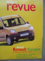 Renault revue 2/1997 Kangoo,Mégane Cabriolet,Mégane Maxi
