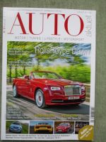 Auto aktuell 4/2016 Rolls-Royce Dawn, Volvo V90 T6,Mazda 3 CD100,S500 Cabriolet,Baleon 1.0 Dauertest,