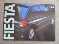 Ford Fiesta +Fun +CLX +16V+XR2i Prospekt August 1993