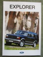 Ford Explorer Katalog 4.0 V6 kat 121kw/165ps August 1993