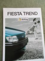 Ford Fiesta Trend 1.1l 37kw 1.3l 44kw Katalog Oktober 1994