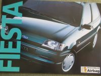 Ford Fiesta +Family +Calypso +Futura 1.1l 1.3l 1.4l PT-E +1.8l Diesel Katalog Juni 1994