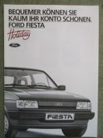 Ford Fiesta Holiday Katalog Januar 1985