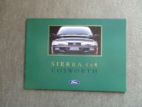 Ford Sierra 4x4 Cosworth Sonderkatalog Dezember 1991