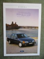 Ford Sierra LX GL Ghia +XR 4x4 +Coupés +Turnier Katalog Mai 1989