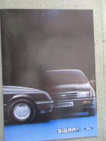 Ford Sierra 55kw 77kw 66kw 84kw V6 Diesel 49kw +Turnier Oktober 1982