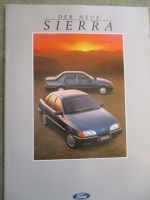 Ford Sierra CL GL Ghia 2.0iS +4x4 +Ghia +Turnier Prospekt Februar 1988
