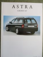 Opel Astra Caravan 16V Katalog Juli 1993