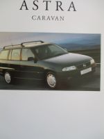 Opel Astra F Caravan 1.4i kat 1.6i kat +16V +2.0i 16V 1.7D +TD Oktober 1994