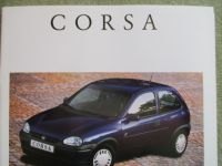 Opel Corsa B Eco Swing +Joy +CDX +Sport +City +GSi Katalog Juli 1995 +Preisliste