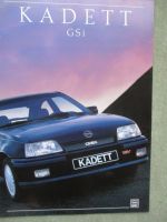 Opel Kadett E GSi+16V Katalog Februar 1989