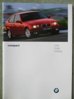 BMW 316i 318ti 318tds E36/5 Compact September 1996