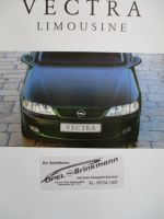 Opel Vectra B Limousine Katalog Juli 1998 CD +Sport +CD Excklusiv +Preisliste