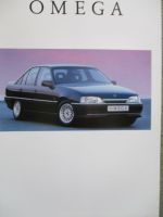 Opel Omega A GL CD +Diamant +GL Sportive +3000 +Caravan 2.0i kat 2.3d 2.6i kat 3.0i 24V kat August 1991